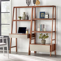 Nordic ladderbureau en boekenkast, 2-delige set