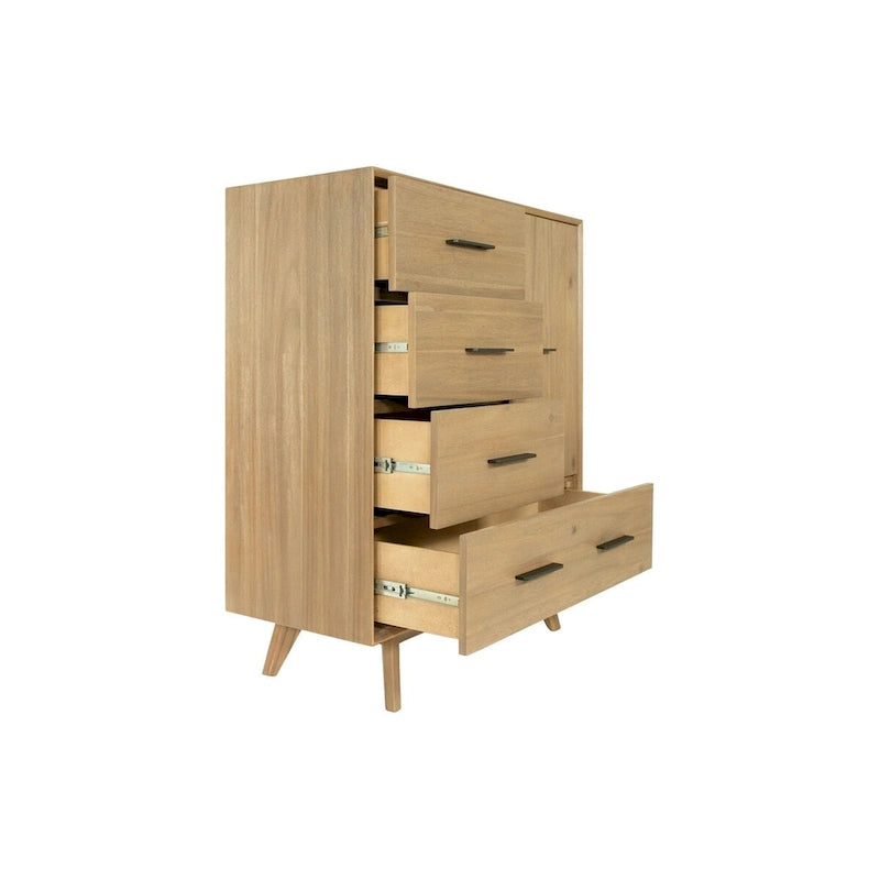 Modrest Claire Contemporary Walnut Chest