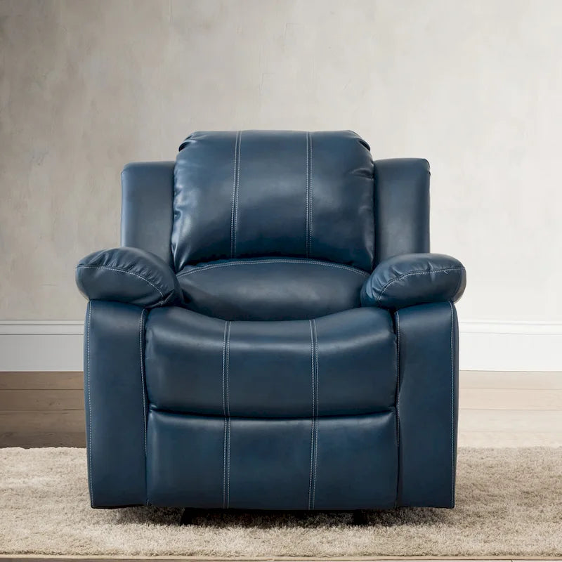 Leather Gel Recliner For Living Room