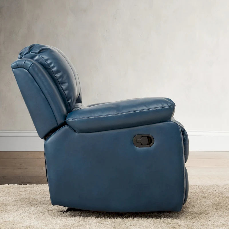 Leather Gel Recliner For Living Room
