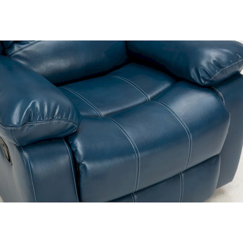 Leather Gel Recliner For Living Room