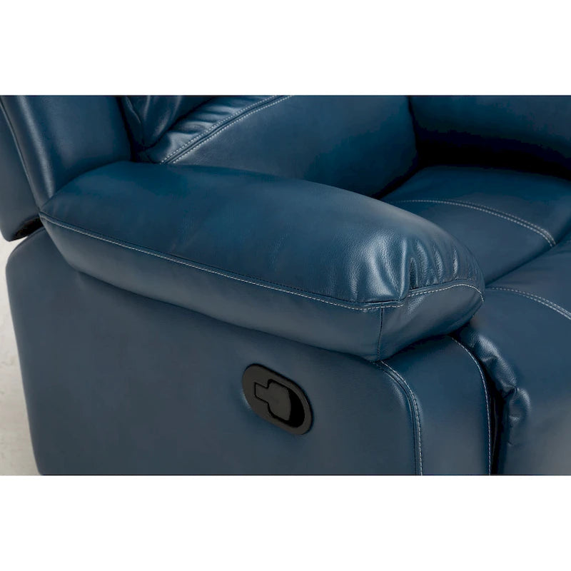 Leather Gel Recliner For Living Room