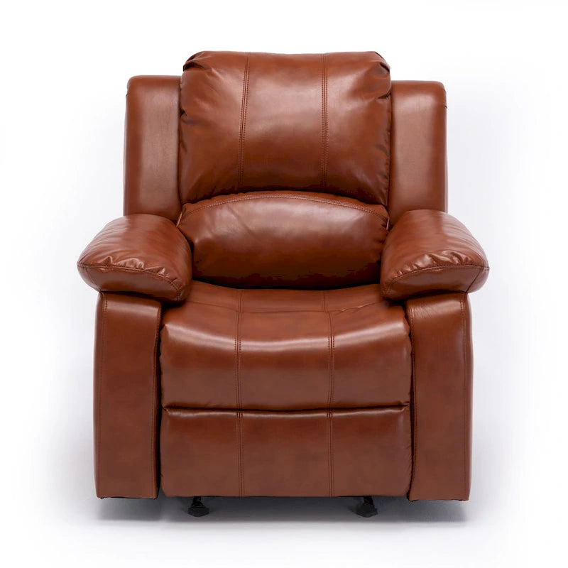 Leather Gel Recliner For Living Room