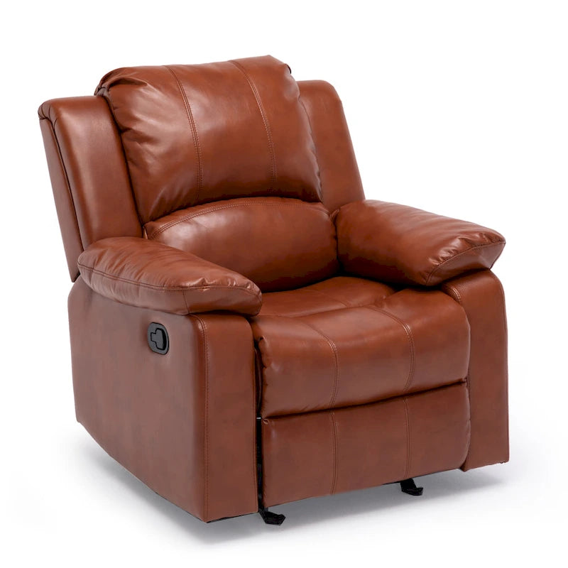 Leather Gel Recliner For Living Room