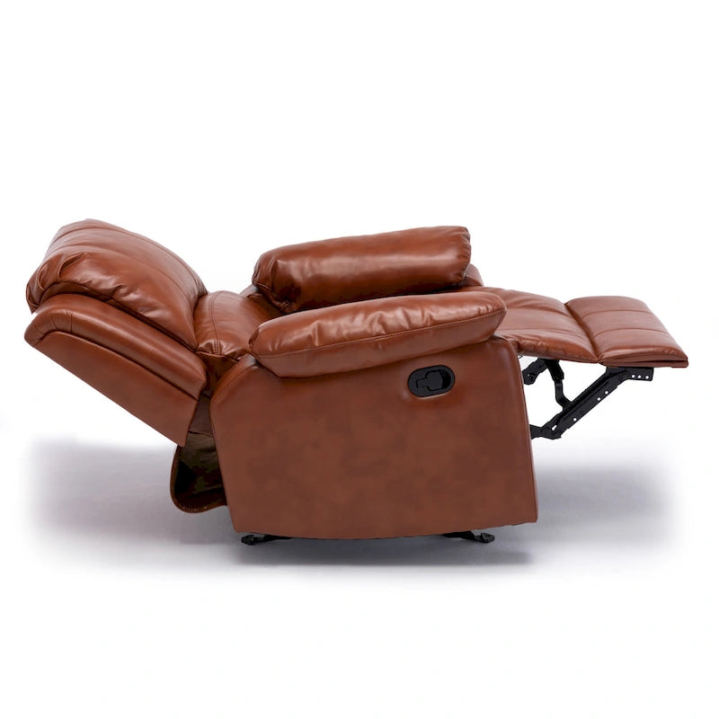 Leather Gel Recliner For Living Room