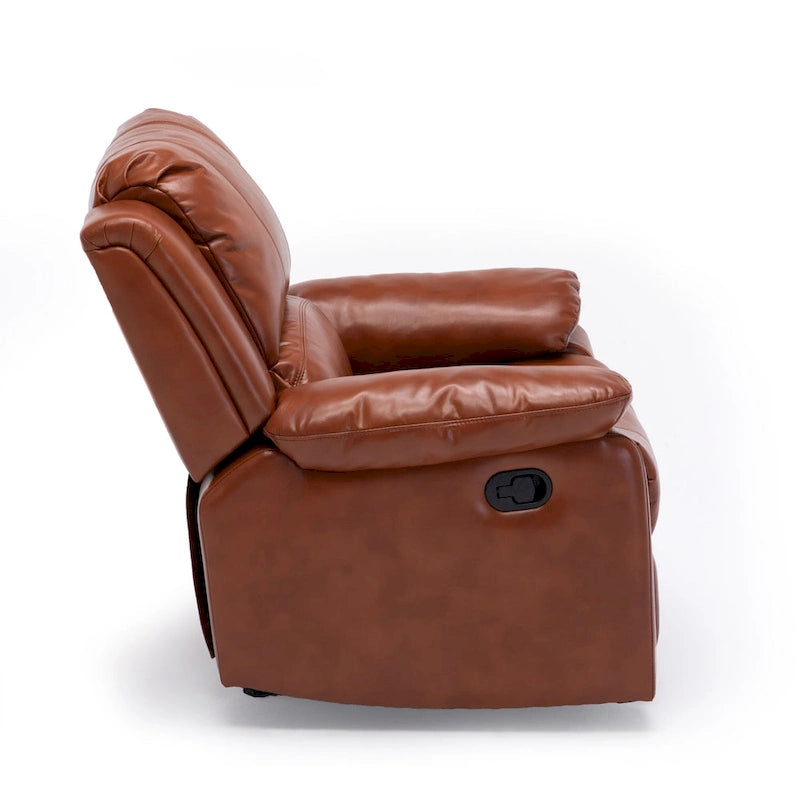 Leather Gel Recliner For Living Room