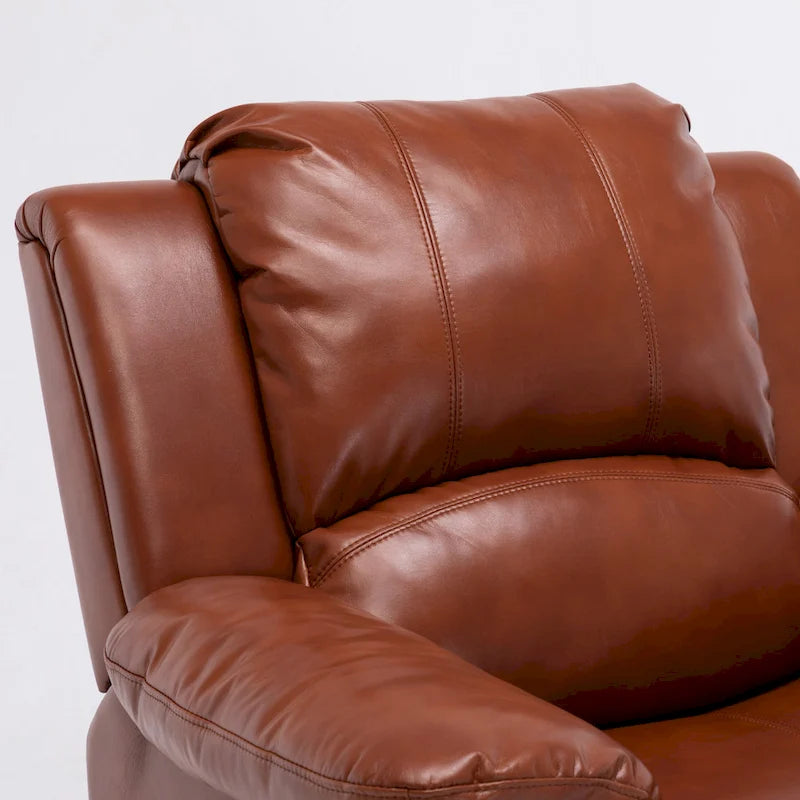 Leather Gel Recliner For Living Room