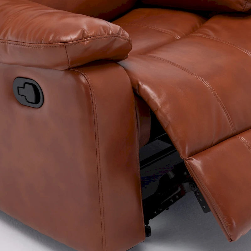Leather Gel Recliner For Living Room