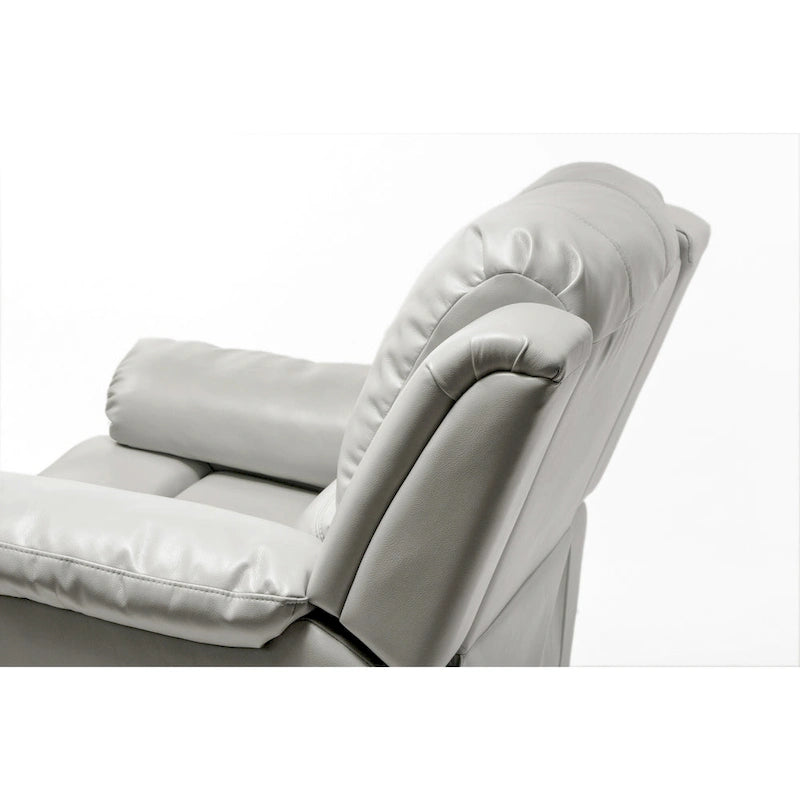 Leather Gel Recliner For Living Room