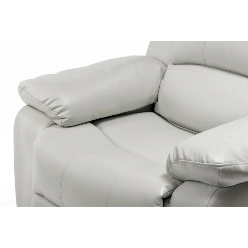 Leather Gel Recliner For Living Room