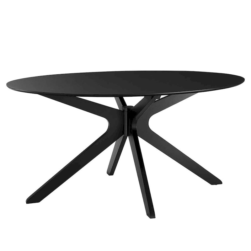Table à manger ovale de 63 pouces